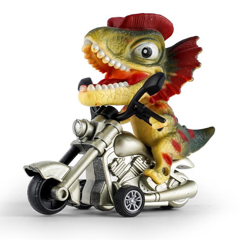 Dinosaur Inertial Motorcycle Toy – Tyrannosaurus Rex Simulation for Boys