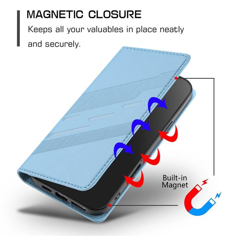 Casing for Blackview A55 A95 A200 Pro Color 8 Shark 9 Flip Stand Leather Wallet Case Cover