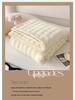 Thick Class A Rabbit Velvet Blanket – Multifunctional Solid Color Sofa Throw & Office Nap Blanket Gift