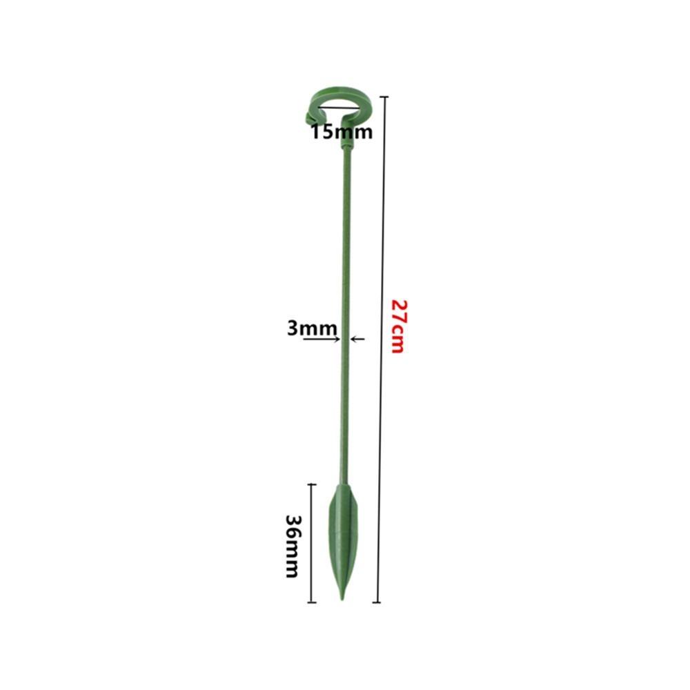 10PCS Anti Lodging Butterflies Orchid Potted Fixing Rods Flower Holder Pole  For Indoor Outdoor