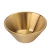 304 Stainless Steel Salad Bowl Double Layer Metal Round Bowl Stylish Salad Mixing Bowls for Snacks