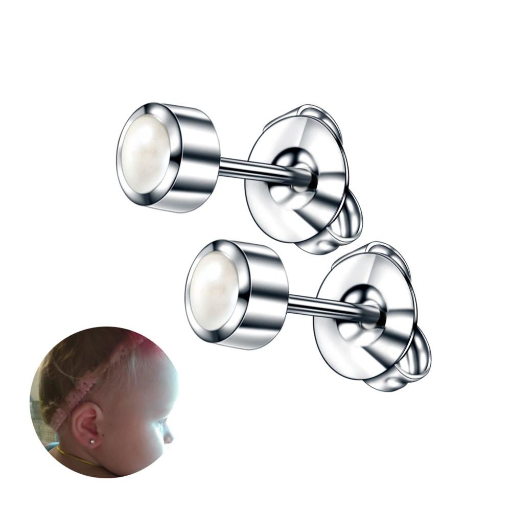 Anti-sensitive Rustproof Ear Piercing Earrings Stainless Steel Stud Earrings Ear Piercing Stud