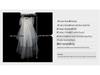V302 White Double-Layer Bridal Veil with Bowknot and Comb for Weddings and Photo Shoots