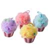 Simulation Cake Foaming Sponge Ice Cream Design Body Skin Cleaner Bath Bubble Ball  Body Cleaning