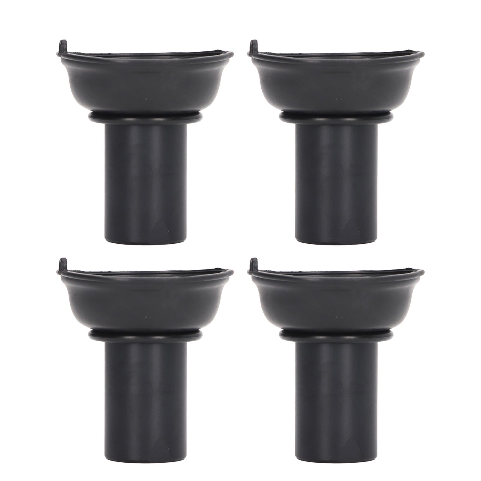 

4Pcs Carburetor Vacuum Diaphragm Membrane Replacement for Vmax 1200 VMX1200 1985‑2007