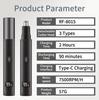 Rechargeable Multi-Functional Type-C Men's Grooming Kit: 3-in-1 Electric Nose Hair Trimmer