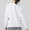 Adidas Mh 3S Sweatshirt Casual Solid Crew Neck Pullover Women Tops White HM7077