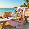 Bluey Beach Towel High Absorbency & Quick-Dry Comfortable Lightweight