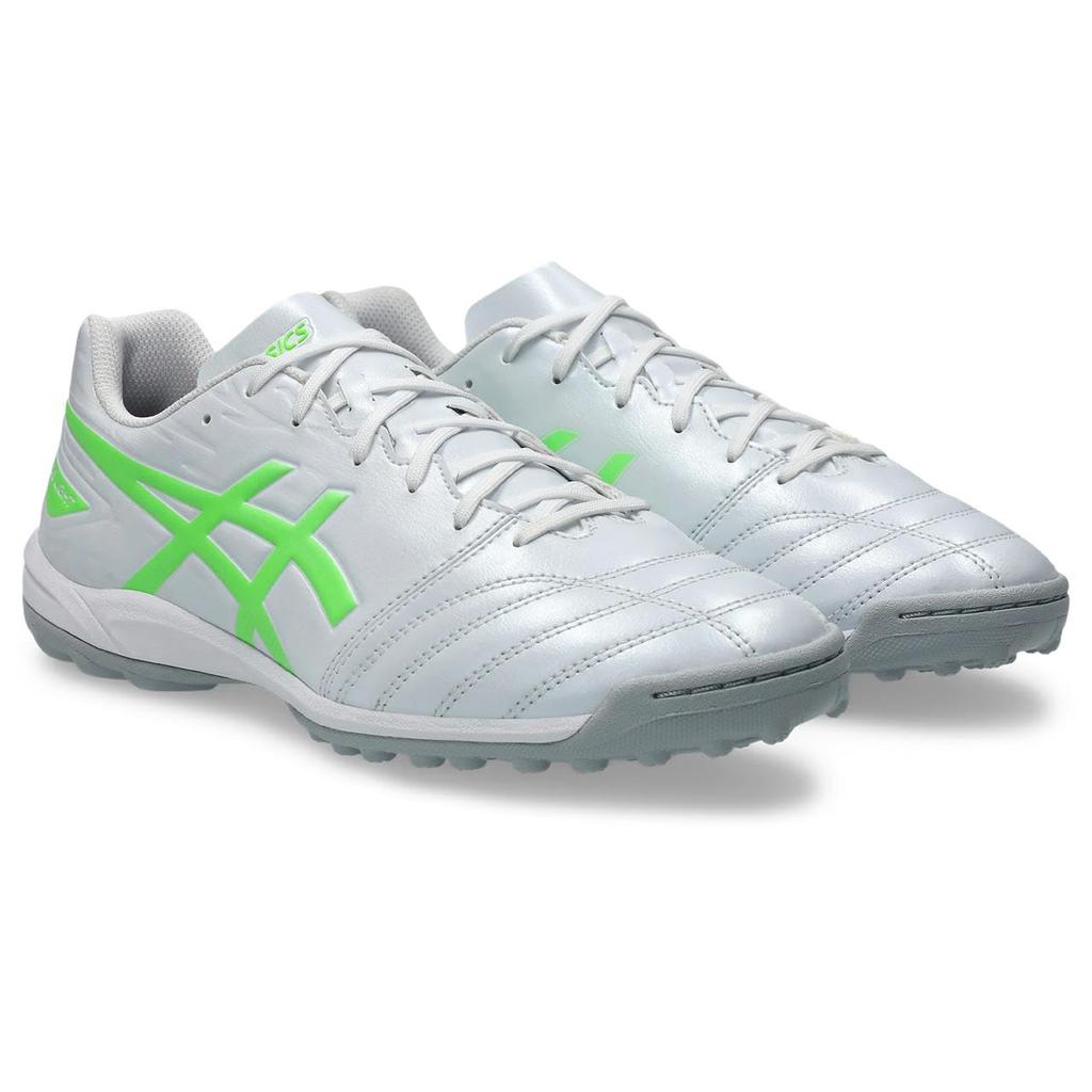 ASICS DS LIGHT CLUB TF 1103A112 Soccer Unisex Size 106 Size 3E Shoes, Adult, (White/Green Gecko), 27.5 cm,
