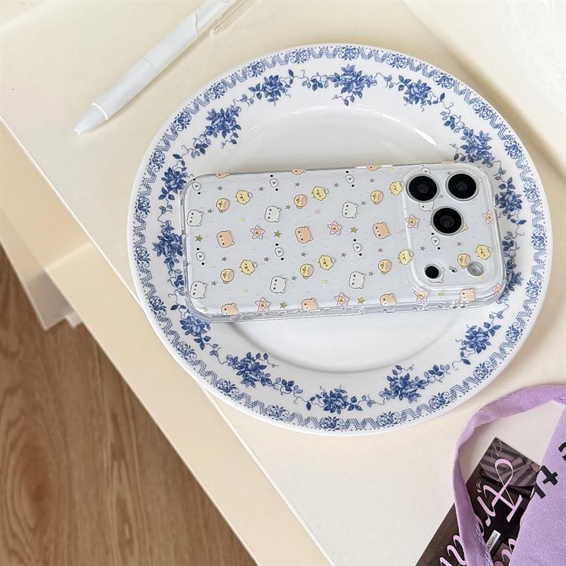 Rilakkuma Cute Chicken Case for iPhone 16/15 Pro Max/14/13