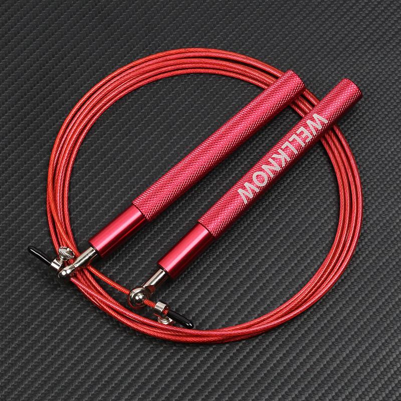 Xinbodda Adjustable Bearing Tangle-Free Steel Wire Jump Rope