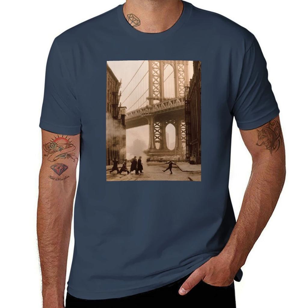 Es war einmal in Amerika T-Shirt Basic Kurzarm Baumwollmischung T-Shirt