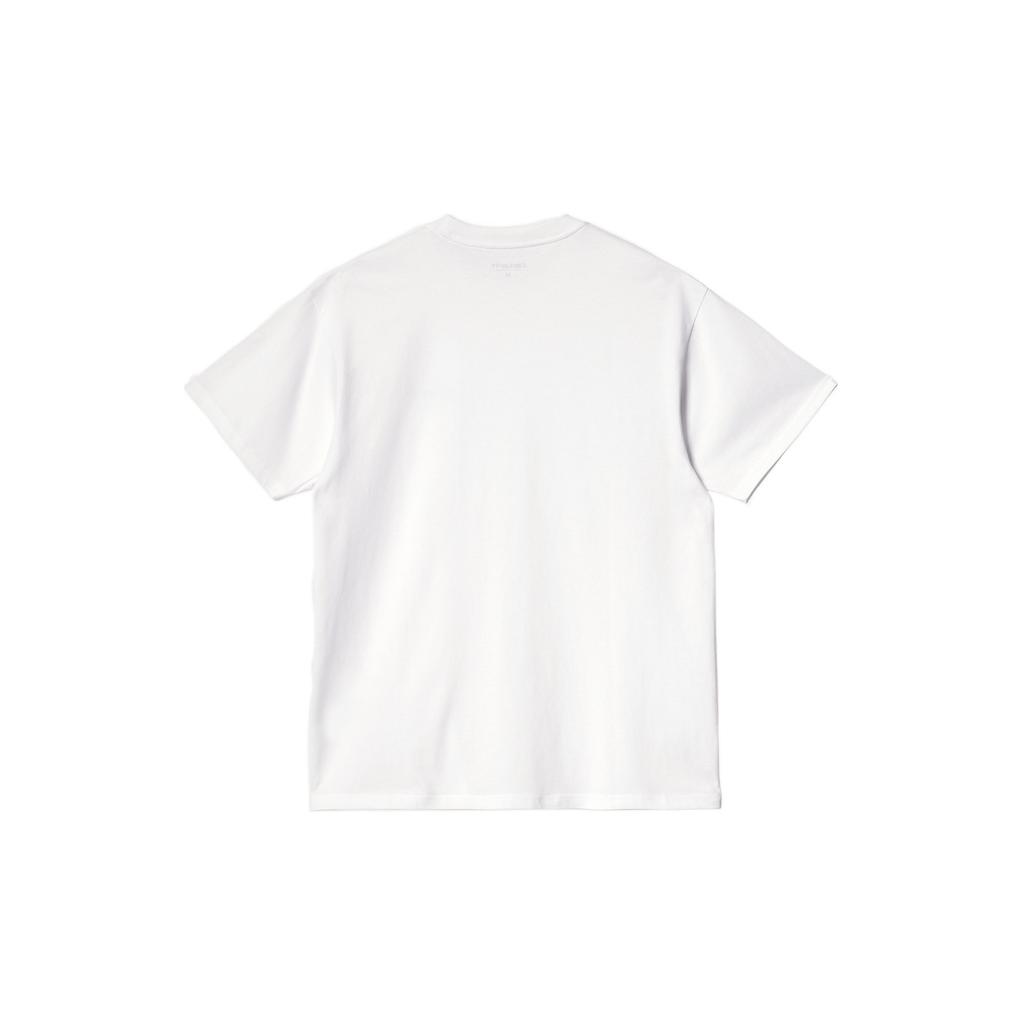 Carhartt WIP S/S American Script T-Shirt White Men Streetwear I029956-02-XX