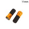 2Pcs Plug Natural Pattern Aluminum Alloy Fishing Tools Fishing Rod Pole Butt Caps Front Cover Stopper Plug End Protective Sleeve