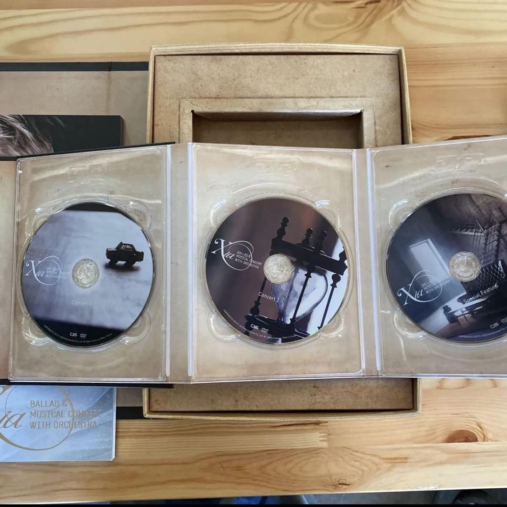 [USED] Used DVD XIA BALLAD & MUSICAL CONCERT Korean version