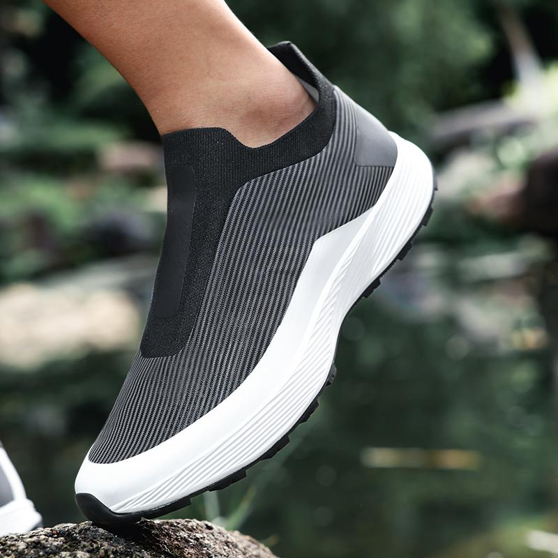 Fashion Breathable Casual Sneakers Fashion Soft Leisure Driving Shoes Slip-on Summer Treking Footwear Outdoor Male Sneakers Men Trainers
