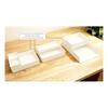 Amazon Basics Accessory Tray, Storage Organizer, Plastic, White, Rectangular, 24cm L x 17cm W x 5cm 