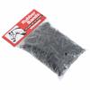 Braided Bands for Horses 500 Pcs Black Silicone