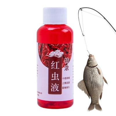 Fischflüssigkeit Köder Roter Wurm Flüssigkeit Fruchtsäure Fischköder Lockstoff Hochkonzentriert Angelzusatz Naturköder