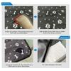 135x140cm Waterproof Dog Car Back Seat Cover Anti-Dirty Anti-Scratch Foldable Outdoor Segregation Car Mat for Pets Dogs Stuff