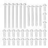 33pcs Engine Oil Pan Bolt Set Aluminum Rustproof 11?13?0?392?549 Replacement for 1 Series 135i 328i