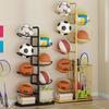 Indoor Children Basketball Storage Rack Put Ball Football Storage Basket Placed Rack Kindergarten Volleyball Stand Holder Space
