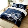 Dallas Cowboys 3pc Duvet Cover Set Simple Modern Bedding Set Wrinkle Resistant Soft Fabric All Season Use a perfect gift