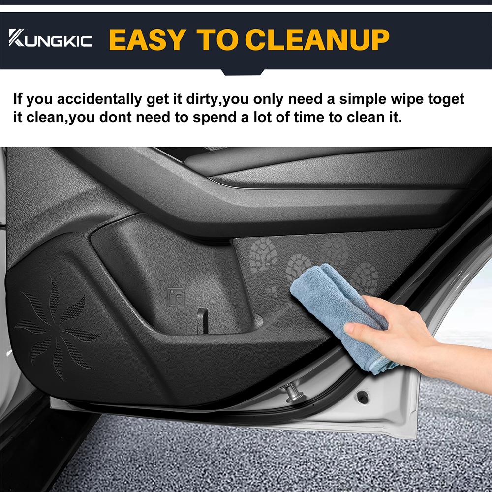 Anti-kick Pad Sticker For Subaru WRX 2025 2025 2025 Suede Leather Carbon Edge Pad Interior Accessories Car Door Protection