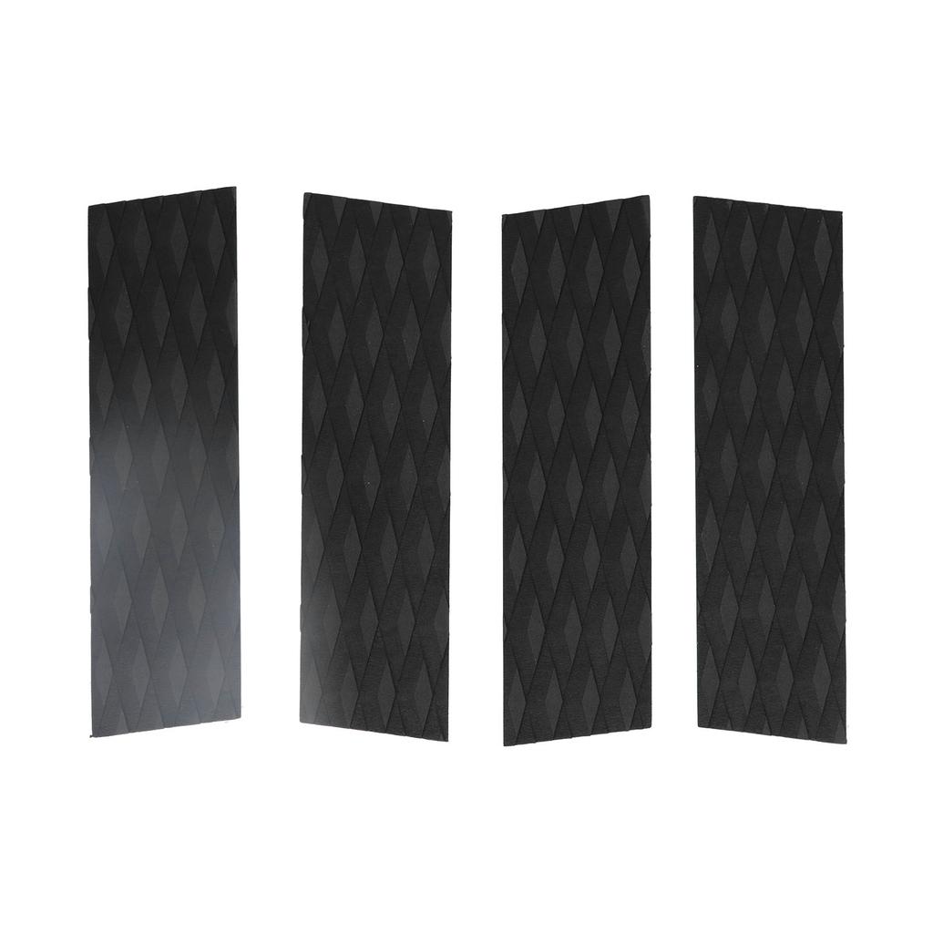4pcs EVA Surfboard Deck Traction Pads Non Slip Surf Deck Grips Mat for Surf Water Sports
