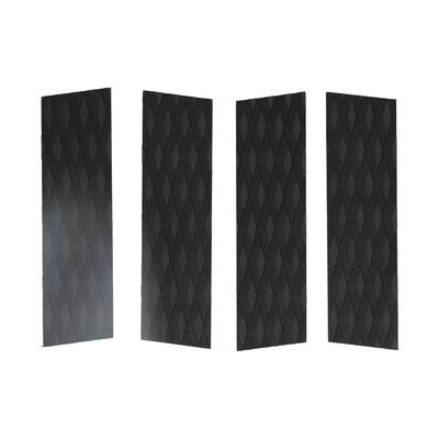 4pcs EVA Surfboard Deck Traction Pads Non Slip Surf Deck Grips Mat for Surf Water Sports