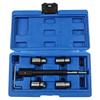 For Diesel Injector Maintenance Carbon Cleaning Tool 5PCS Cutter Kit As Picture Hex Key Included For Diesel Engines
