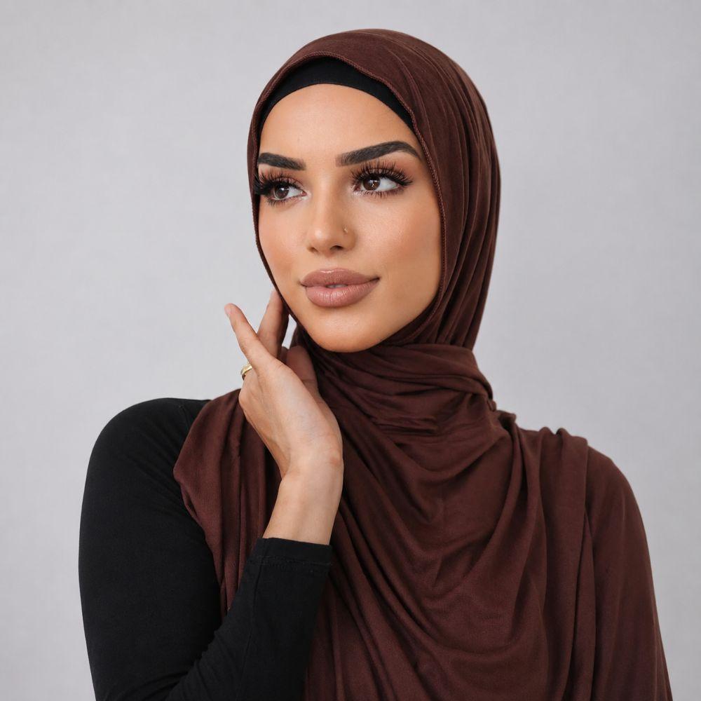 Soft Plain Hijab 170x60cm Jersey Hijab Fashion Hijab Scarf Women