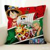 Federa Cuscino One Piece Stampa Personaggio Preferito Fan Anime Federa Decorativa per Camera da Letto Soggiorno e Appassionati di Anime
