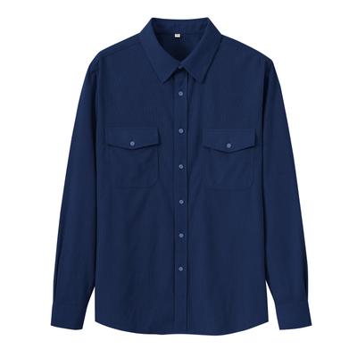 MoFiz Casual Dress Long Open Plus Loose Solid for Everyday and Outdoor Activities Men's Shirt, Sleeve, Collar, Spring/Autumn, Sizes, Fit, Button-Down,