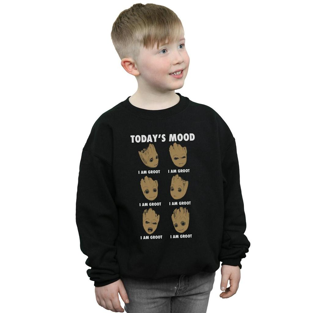 Marvel Boys Guardians Of The Galaxy Groot TodayÂ´s Mood Sweatshirt