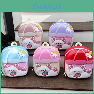 Cartoon Bunny Kids School Backpack Eva Lightweight For Preschool Children