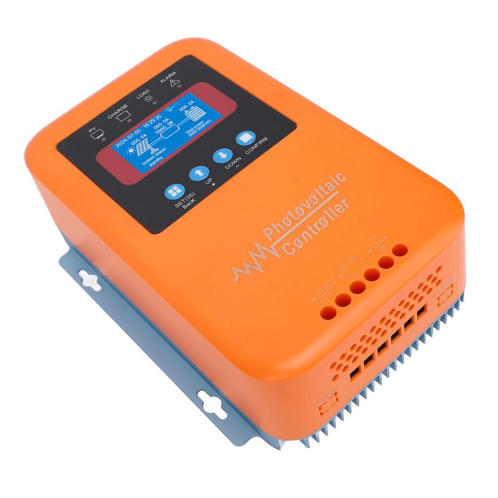 Solarmodul Laderegler 12V 24V 36V 48V LCD-Anzeige MPPT Solarmodulregler