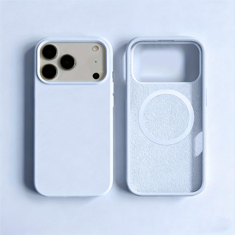 

Luxury Liquid Silicone Magnetic Phone Case For iPhone 17 16 15 14 Plus 13 12 Pro Max 17Pro 17 Air For Magsafe Soft Bumper Cover iPhone Air