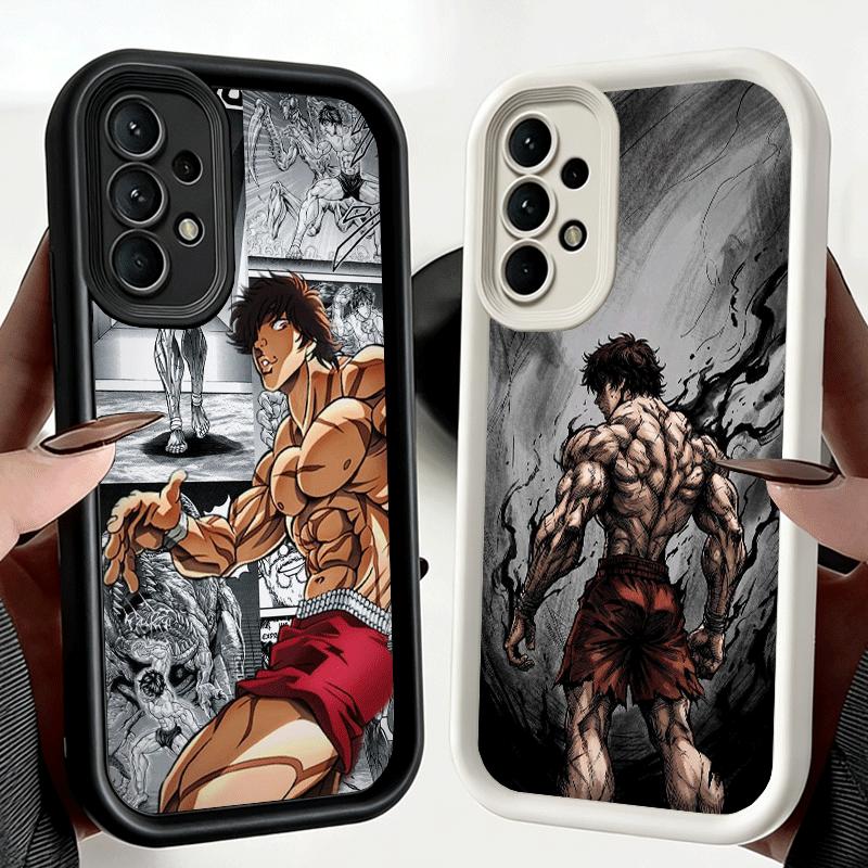 Phone Case for Samsung Galaxy A17 A16 A15 A14 A13 Baki the Grappler Anime A56 A36 A26 A55 A35 A25 A54 A34 A24 A53 A33 A23 A07 A0