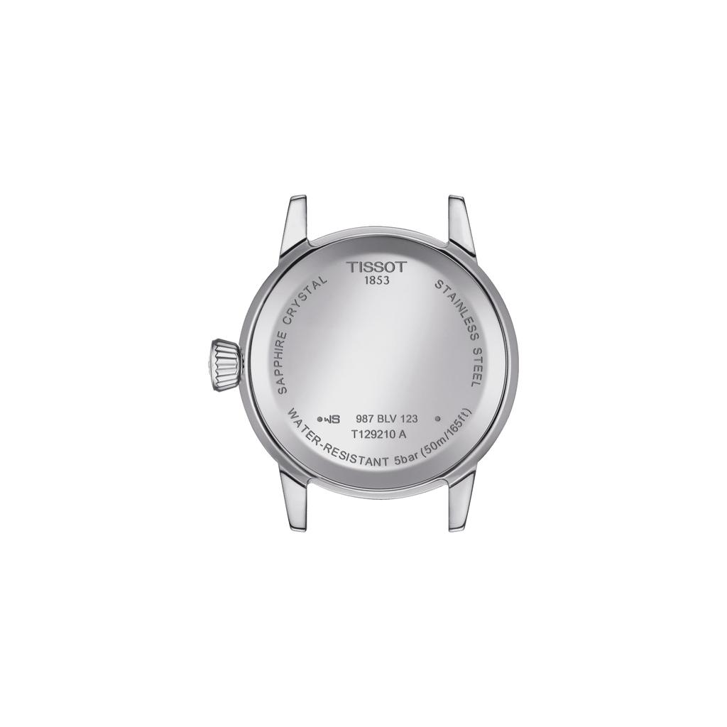 Tissot Stainless Steel Black Dial Men's Fashion Watch T129.210.11.053.00