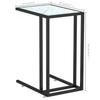 Vidaxl Computer Side Table, White Marble, 50X35X65 Cm