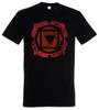 Chakra Muladhara Root Men's T-Shirt Root Chakra Four Leaves Mysticism Mystic
