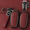 Metal Leather Car Key Case Cover For BYD Second Song Pro Tang Dm QIn PLUS MAX Yuan Generation Atto 3 Han EV Dolphin Accessories