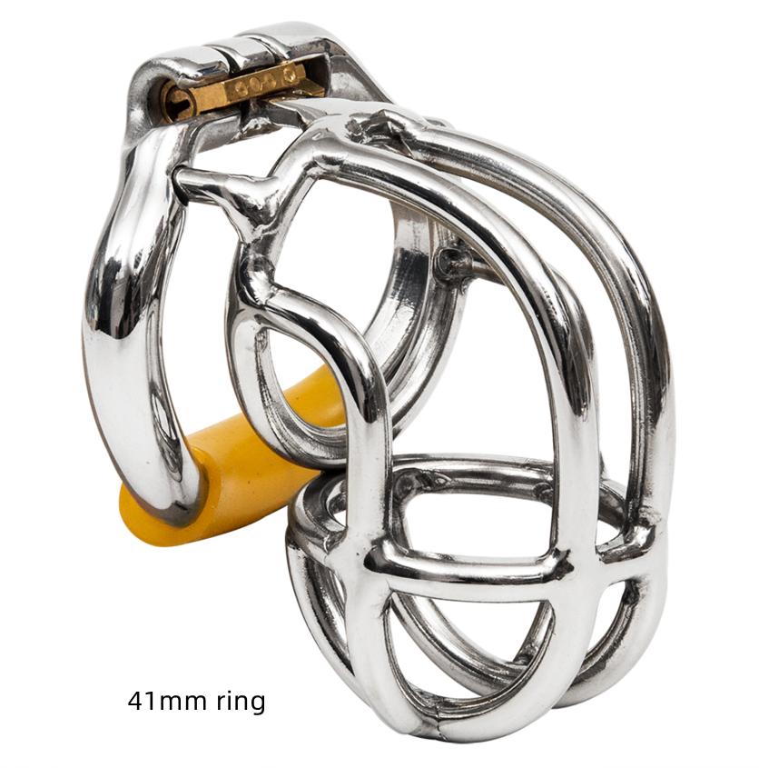 Ergonomic Stainless Steel Stealth Lock Male Chastity Device,Cock Cage,Penis Lock,Cock Ring,Chastity Belt, S056