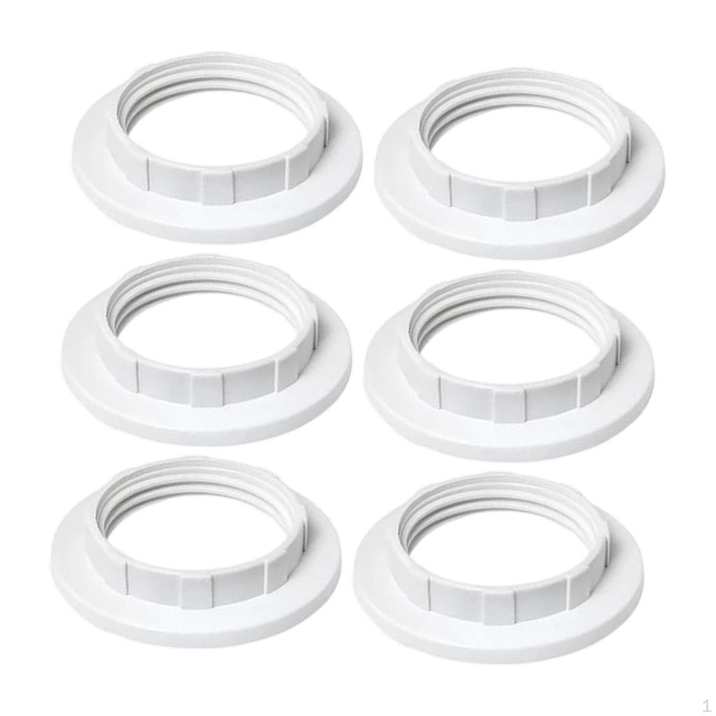 6 Count E26 E27 Lamp Shade Holders for Table And Pendant Lights