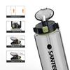 SANTECO Water 2 with Direct Easy To with Carry ERIE Plastic Cup Series Bottle, 2000ml, Liters, BPA-Free, Straw, Drinking, Ultra-Lightweight, Portable,