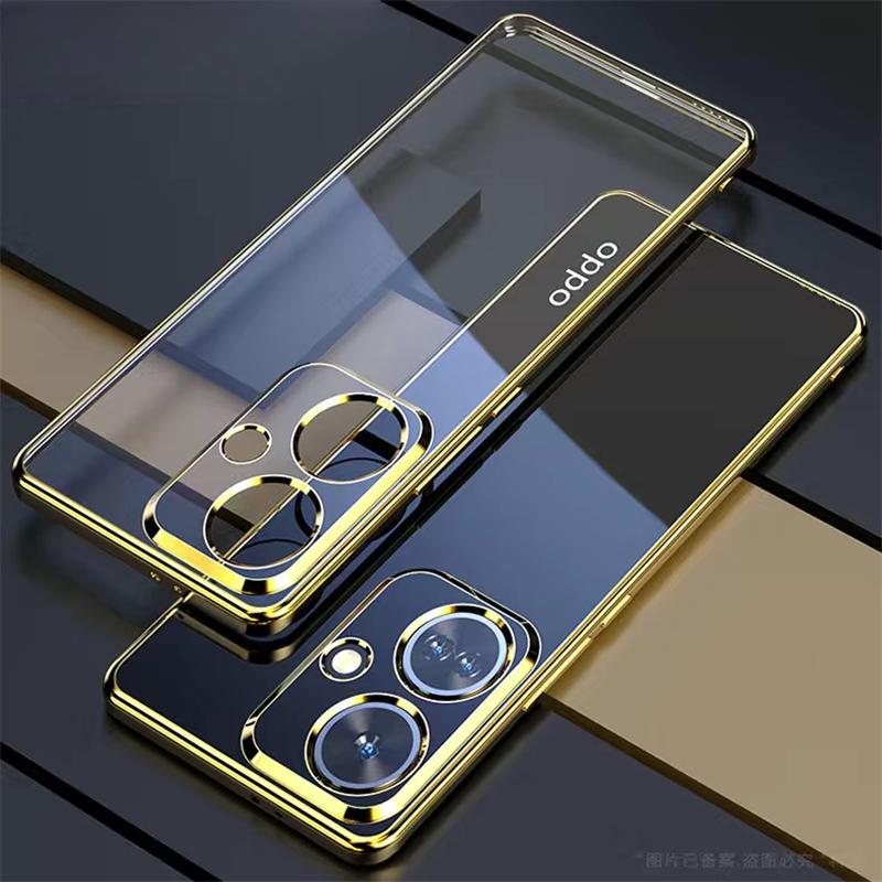 Ultra-thin Plating Silicone TPU Case For Realme GT 6T Neo 6 SE Electroplating Transparent Shockproof Back Cover For Realme GT Neo6 GT6 T 5G