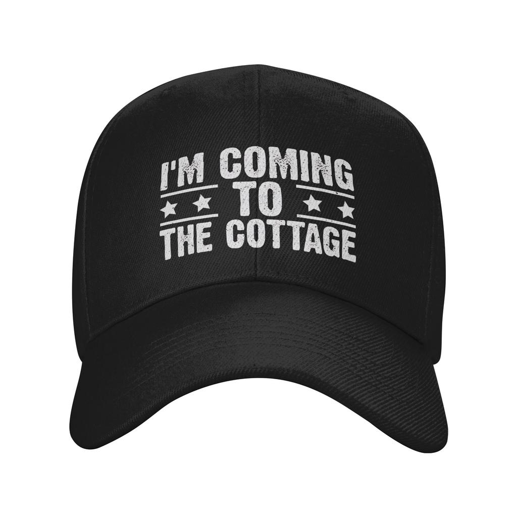 Summer Im Coming To The Cottage Romance Hockey Baseball Cap Running Hippie Y2k Custom Logo Sun Hip Hop Hats Male Snapback Cap