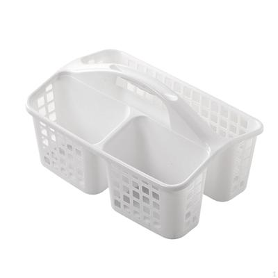 Panier de douche de salle de bain avec poignée, outil pratique, fournitures de nettoyage, organisateur Durable ventilé pour