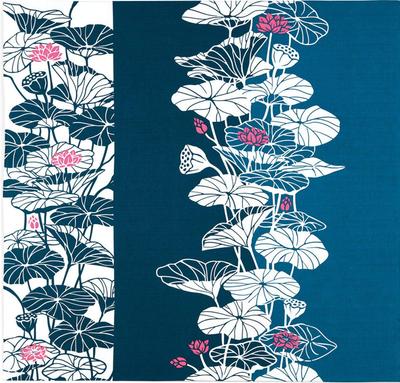 Miyamoto Handtuch Kenema Großes Furoshiki 90x90cm (Lotus Blume)